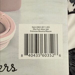 Ello Port 40oz Drinkware Set - Primrose Blooms